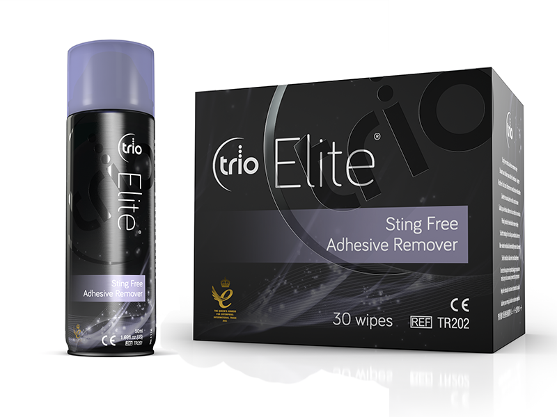 Trio  Elite Sting Free Adhesive Remover Wipes (TR202) –